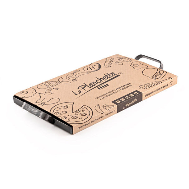 Pampa Direct La Planchetta Classic Grill Kit with Bonus Smasher – Perfect for BBQs and Grilling