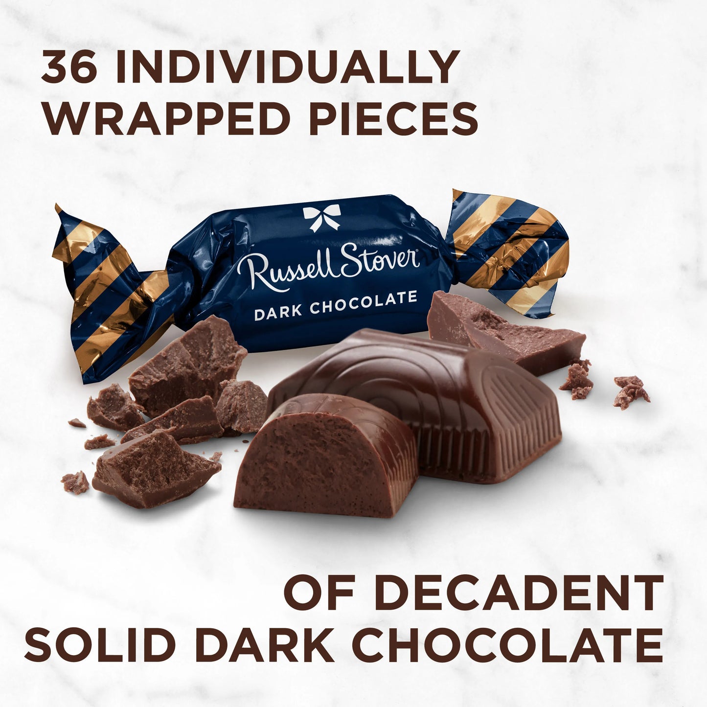 Russell Stover Chocolates Dark Chocolate Coconut Favorites, 6 oz. Bag
