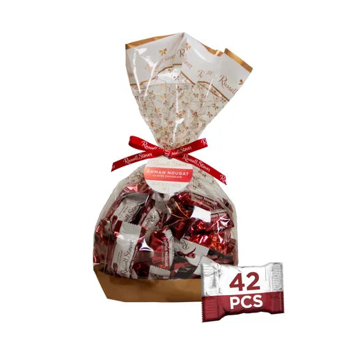 Russell Stover Chocolates Dark Chocolate Roman Nougats, 24 oz.