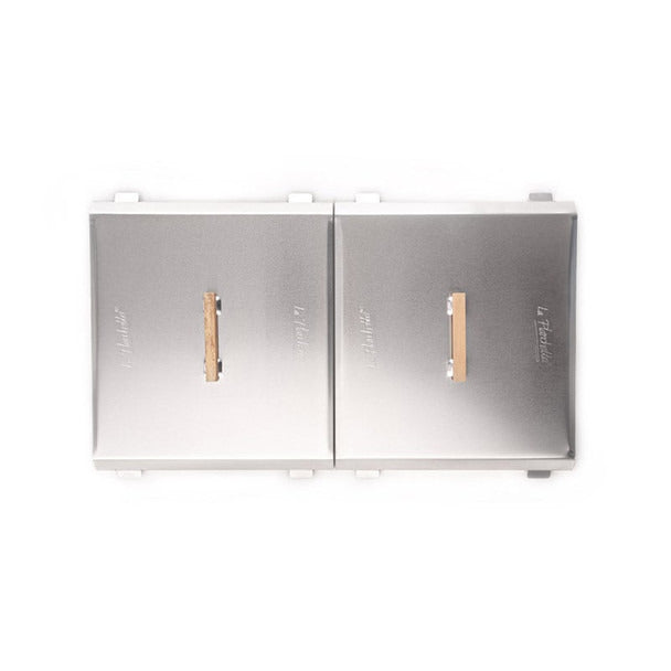 Pampa Direct La Planchetta Classic Grill Kit with Bonus Smasher – Perfect for BBQs and Grilling