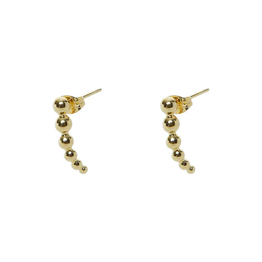 ARGENTO VIVO THE GRADUATED BALL EARRING