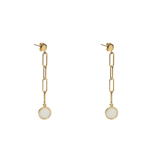 ARGENTO VIVO THE MOP LINK DROP EARRING