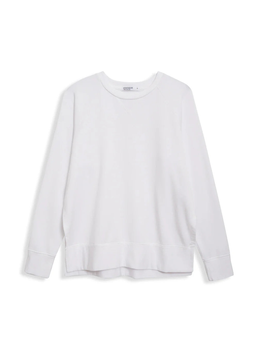 BAILEY/44 Women's Stateside Softest Fleece Raglan Side Slit Sweatshirt