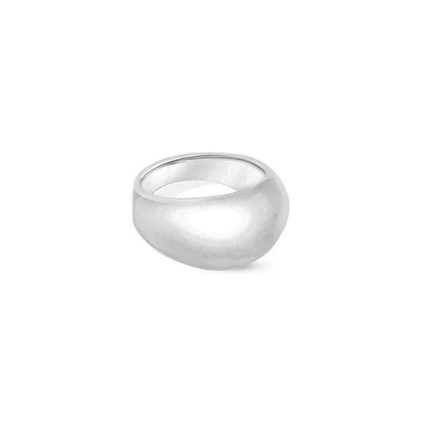 ARGENTO VIVO ORB RING