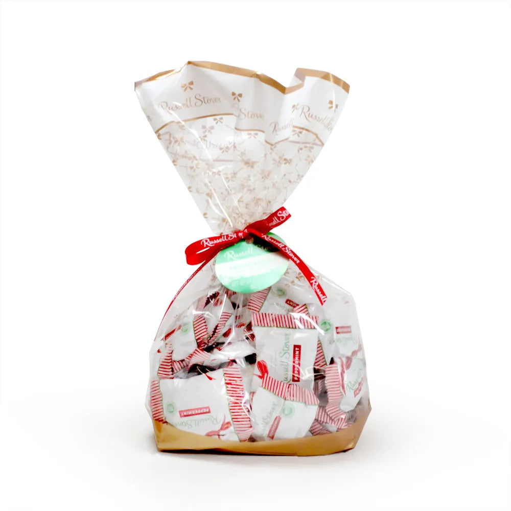 Russell Stover Chocolates White Fudge Peppermint in Winter Wrap, 24 oz.