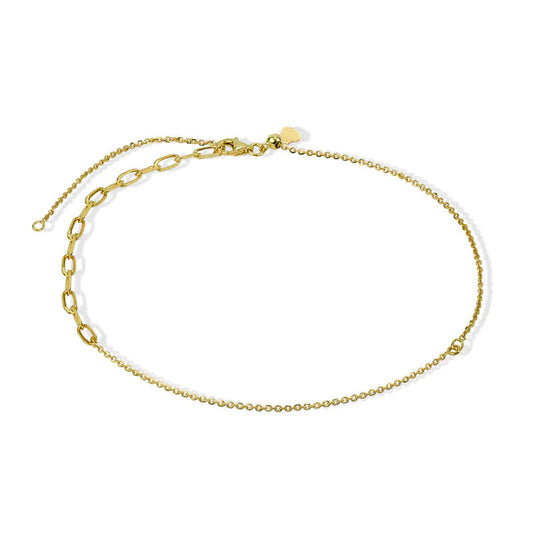 ARGENTO VIVO ADJUSTABLE LINK CHOKER