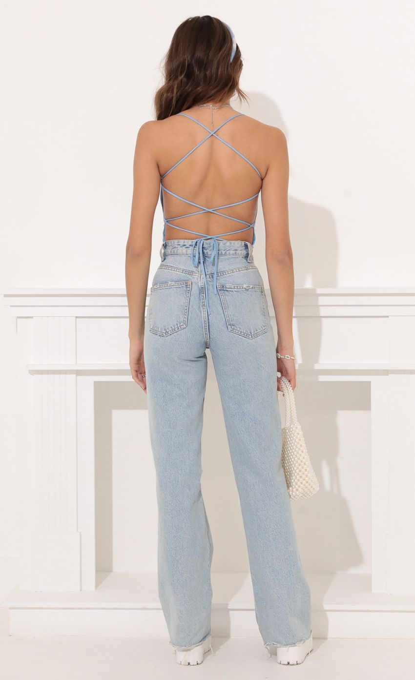 Lucy in the Sky Strappy Back Bodysuit