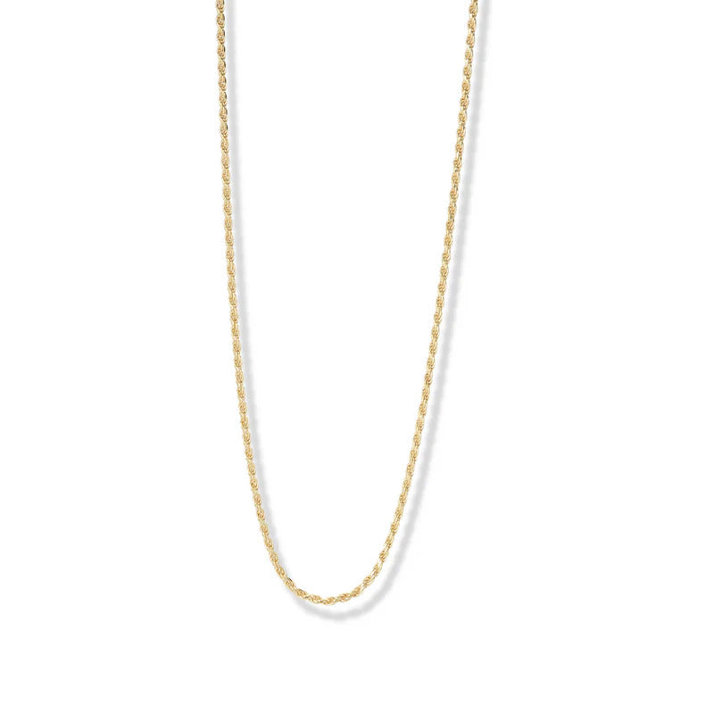 ARGENTO VIVO THE THIN ROPE CHAIN NECKLACE