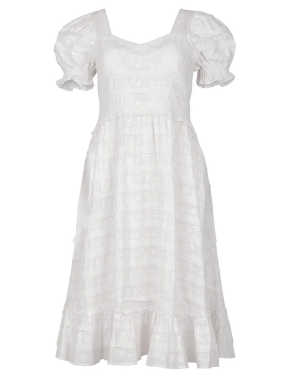 JessaKae Annalise Dress - White