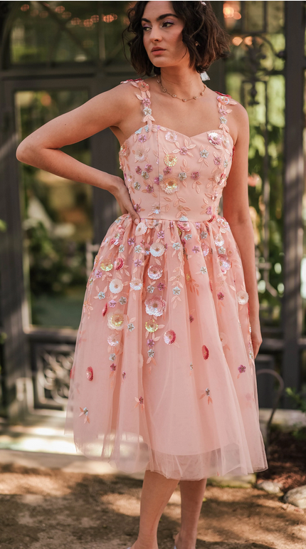JessaKae Elowen Dress - Pink