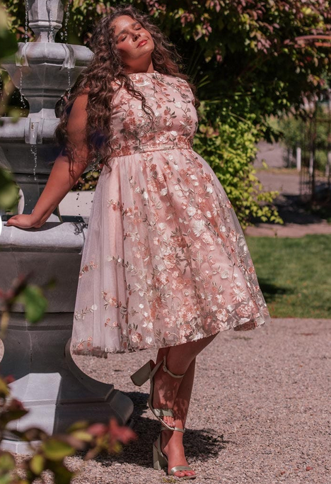 JessaKae Lucille Dress - Blush
