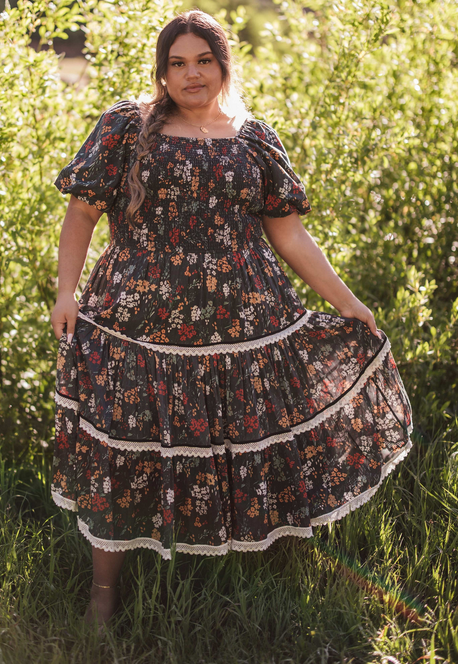 JessaKae Midnight Garden Dress - Dusk Prairie