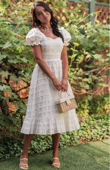 JessaKae Annalise Dress - White