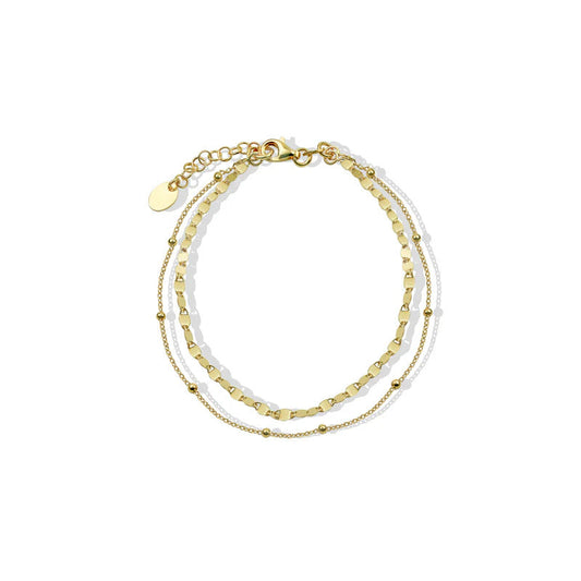 ARGENTO VIVO THE LAYERED ANKLET