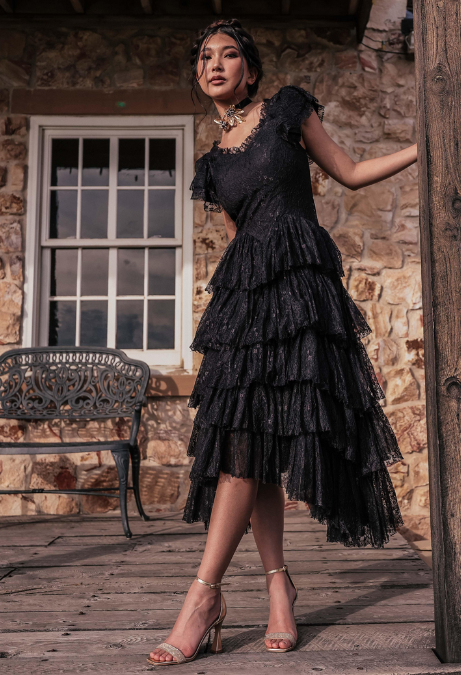 JessaKae Mia Dress - Black