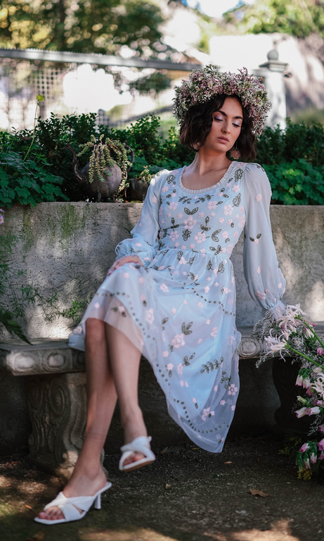 JessaKae Elina Dress - Blue