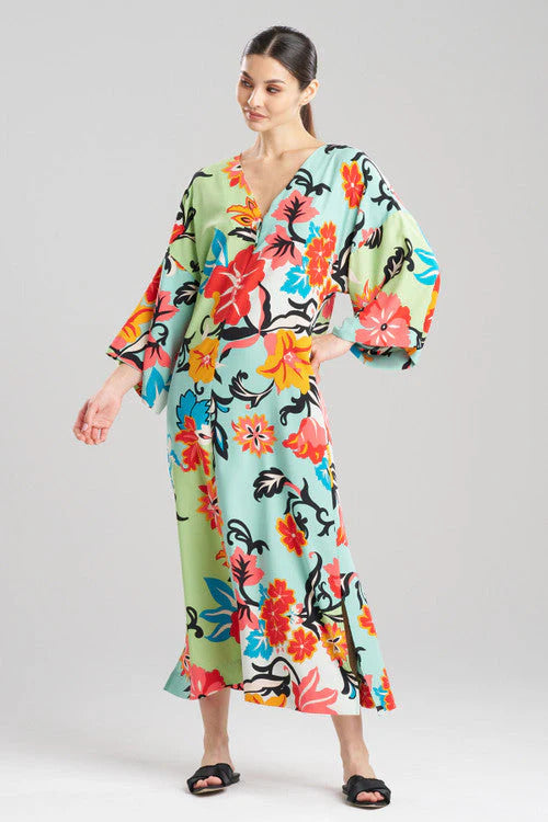 Natori Marbella Zip Caftan