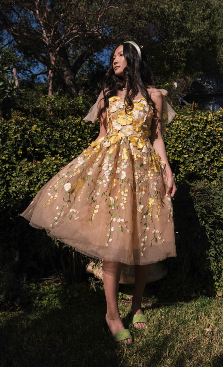 JessaKae Blossom Dress - Yellow