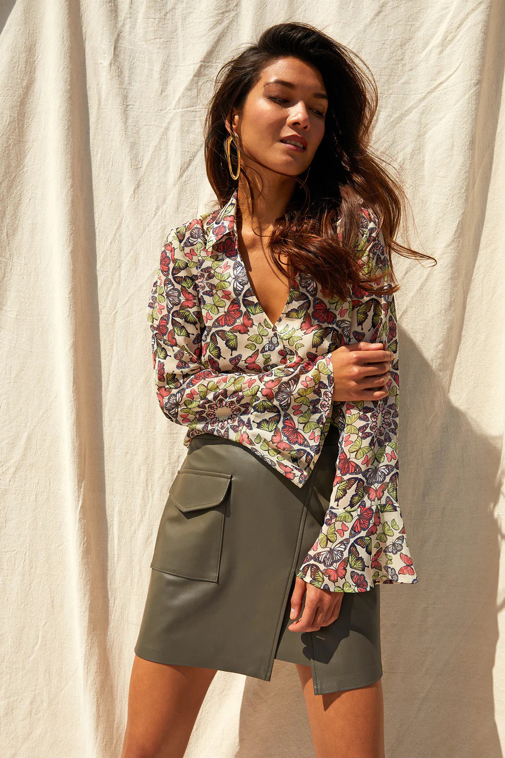 BAILEY/44 Women's Bailey 44 Krista Skirt in Bayleaf