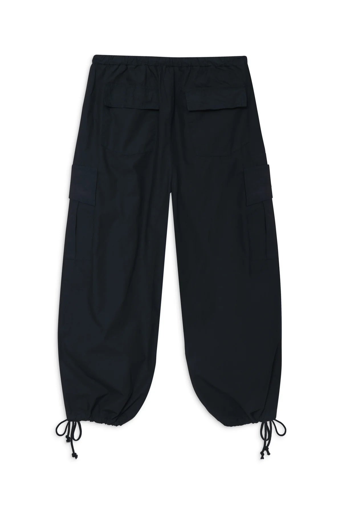 BAILEY/44 Women's Stateside Structured Poplin Drawstring Cargo Pant in New Navy