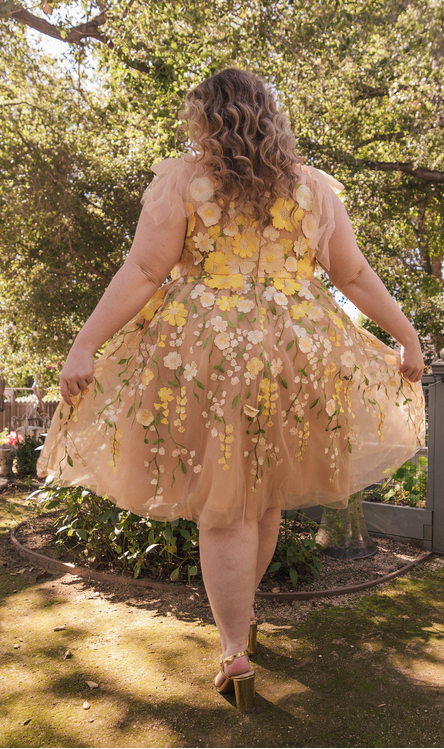 JessaKae Blossom Dress - Yellow
