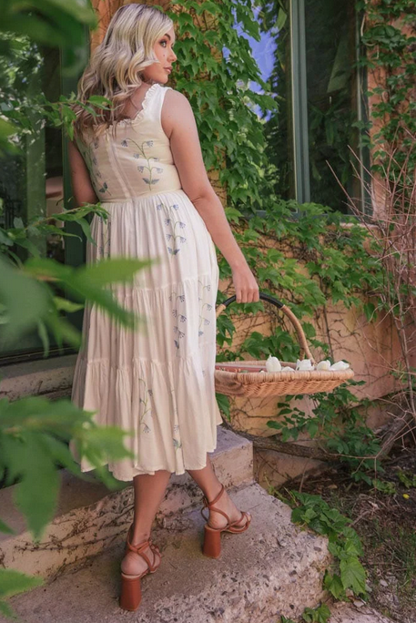 JessaKae Summer Meadow Dress - White