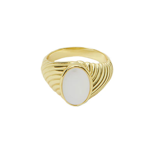 ARGENTO VIVO THE SIGNET RING