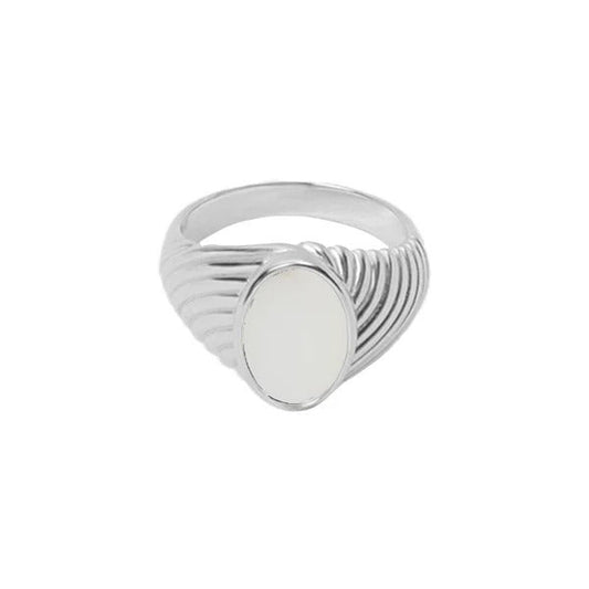 ARGENTO VIVO THE SIGNET RING