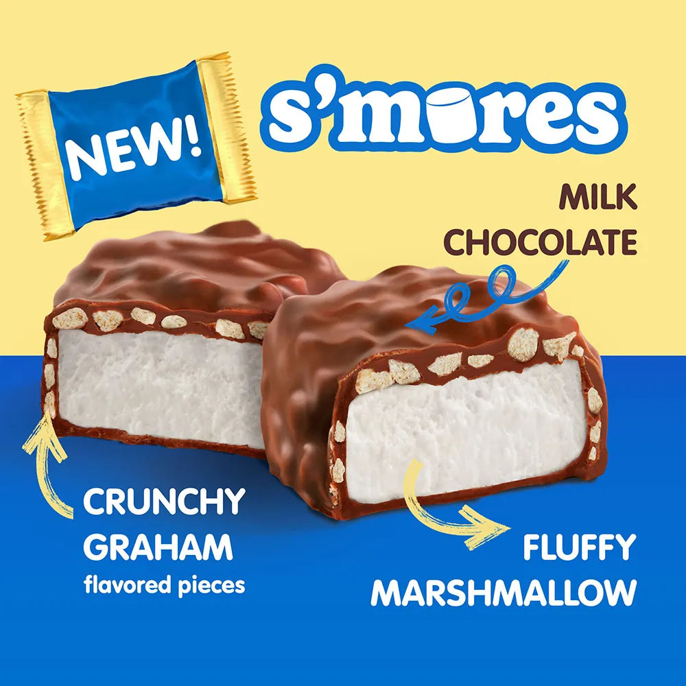 Russell Stover Chocolates Whitman's Milk Chocolate Classic Smores Bag, 7.3 oz bag