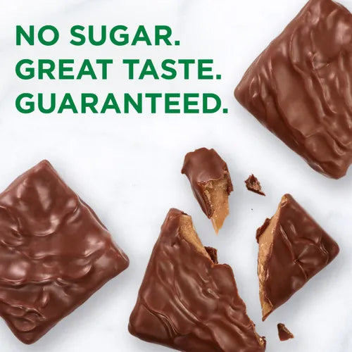 Russell Stover Chocolates Sugar Free Toffee Squares Candies, 2 oz bag