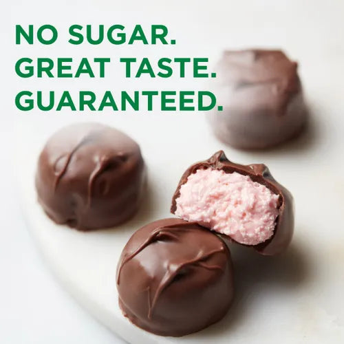 Russell Stover Chocolates Sugar Free Strawberry Crème Mini Chocolate Candies, 5 oz bag