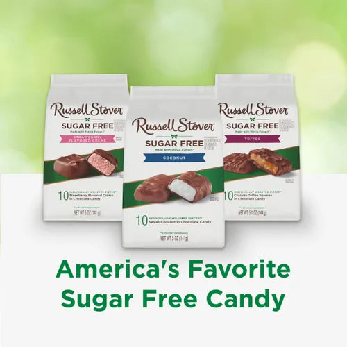 Russell Stover Chocolates Sugar Free Coconut Mini Candies, 5 oz bag