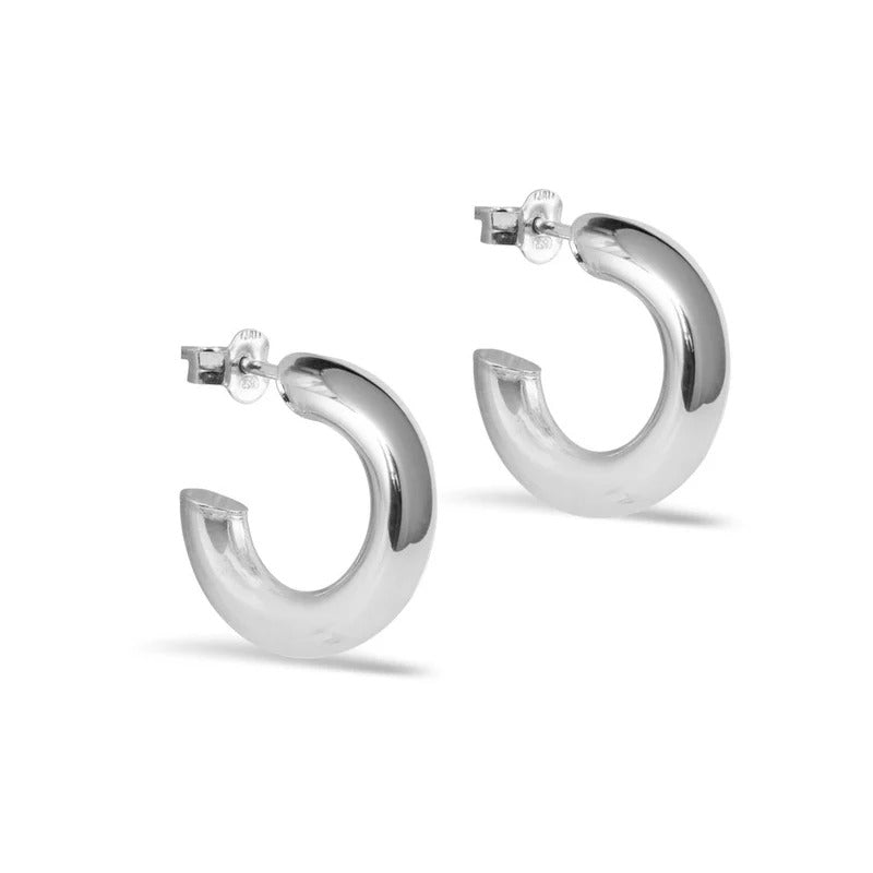 ARGENTO VIVO MINI OPEN TUBE HOOP