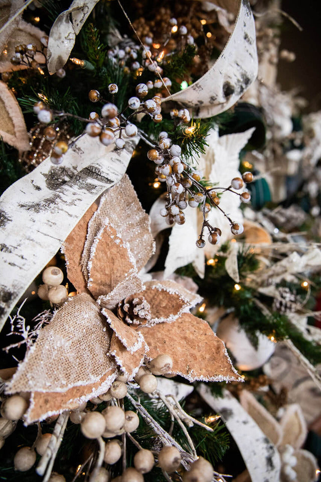 Decorator's Warehouse 32” Cedar Snow Berry Christmas Spray