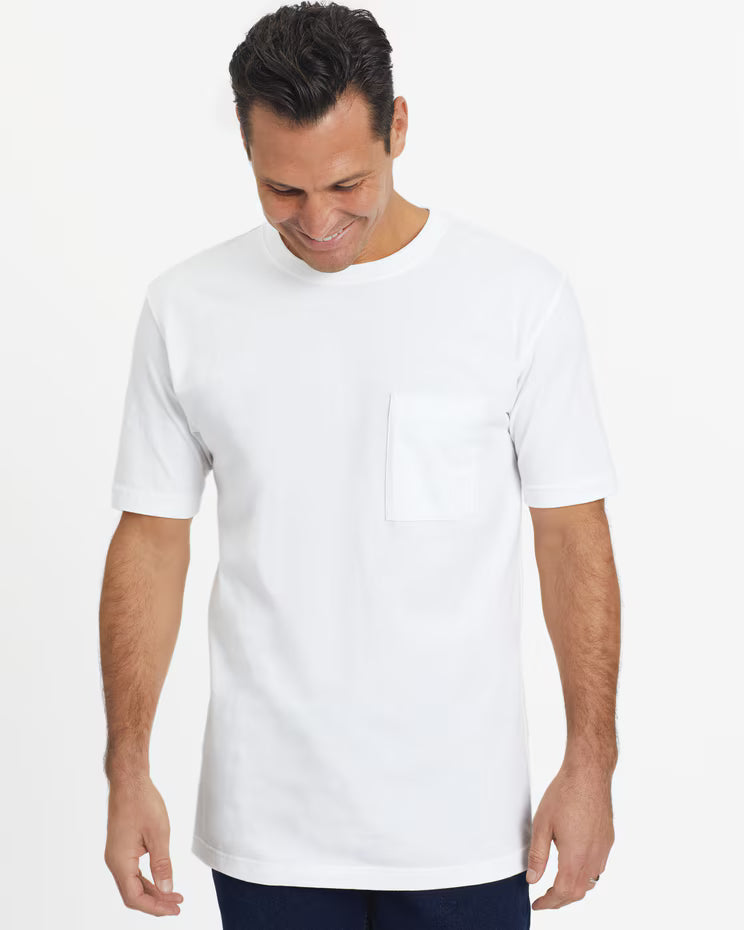 BLAIR John Blair Everyday Jersey Knit Short-Sleeve Pocket Tee Top 3