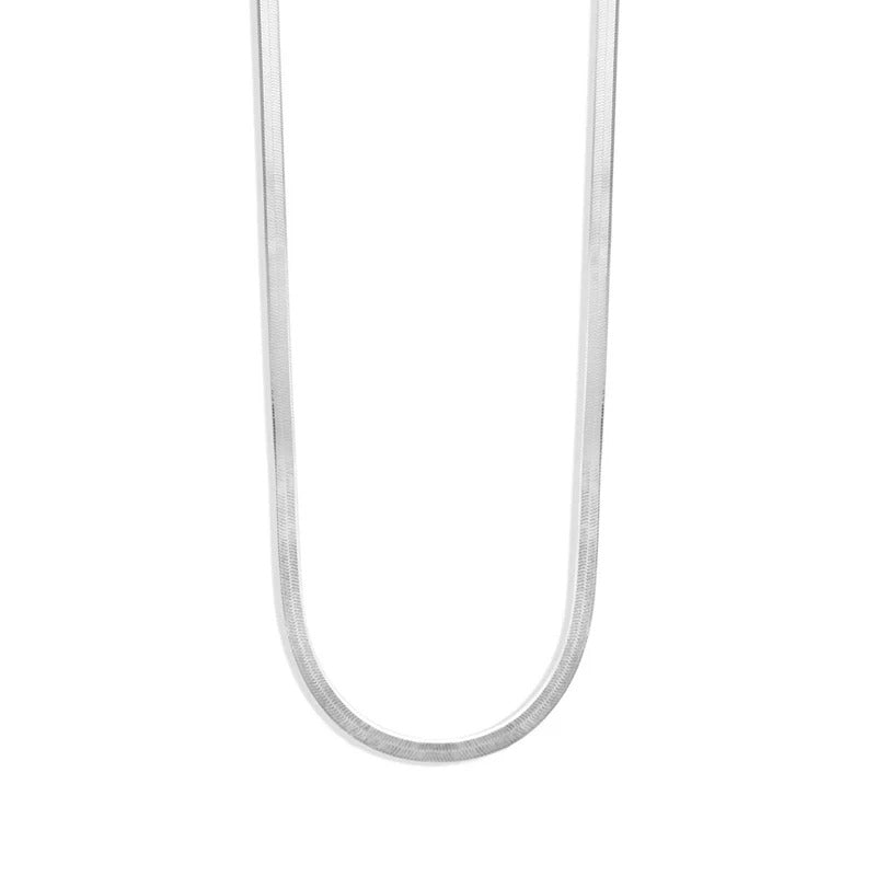 ARGENTO VIVO HERRINGBONE CHAIN NECKLACE
