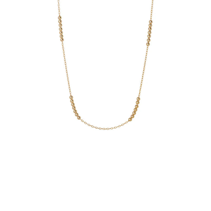 ARGENTO VIVO THE BEADED CABLE CHAIN NECKLACE