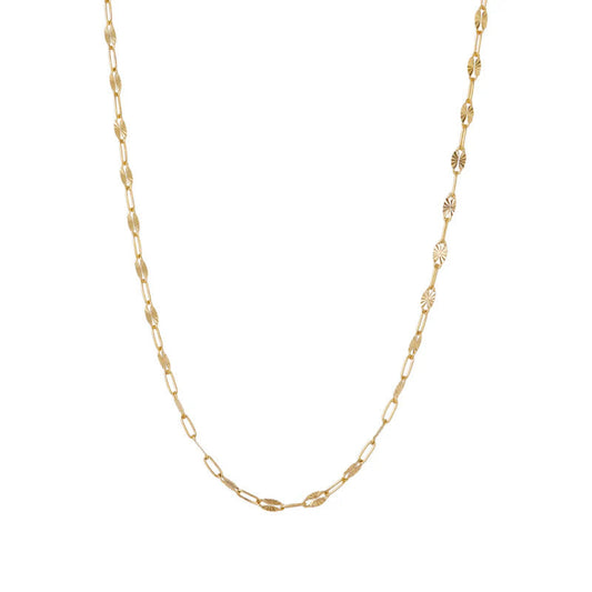 ARGENTO VIVO THE OVAL CLIP CHAIN NECKLACE