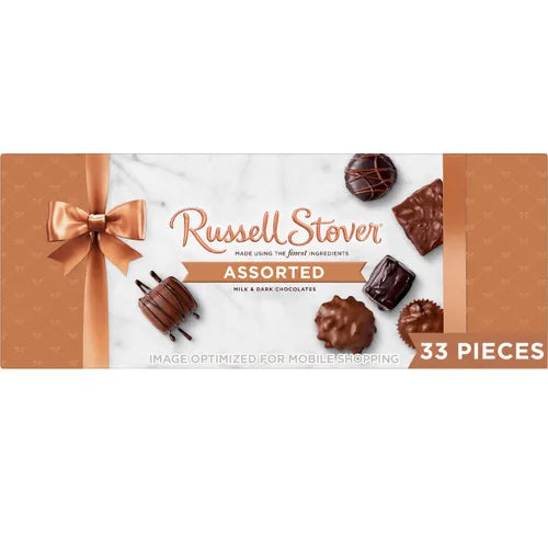 Russell Stover Chocolates Assorted Chocolates Big Box, 20 oz box