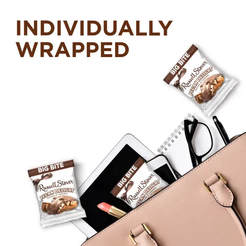 Russell Stover Chocolates 2 oz. Pecan Delight Big Bite, case of 36