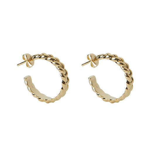 ARGENTO VIVO THE BRAIDED HOOP