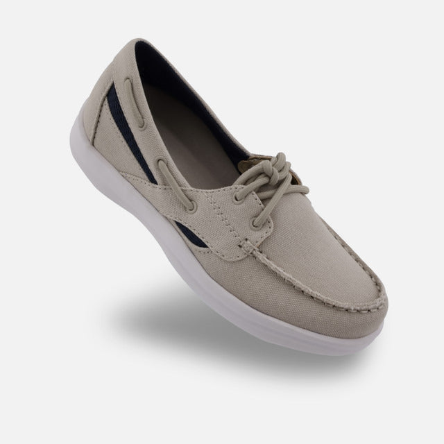 Apexfoot Women's Boat Shoe Petals Sydney - Tan