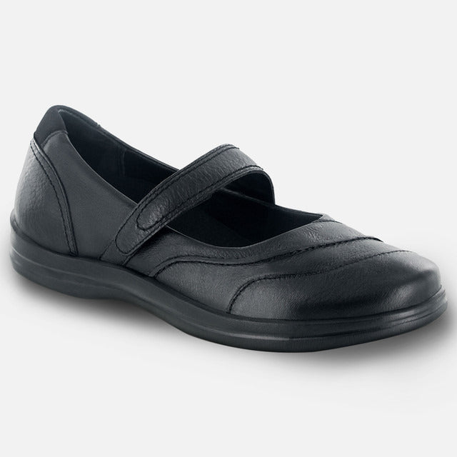 Apexfoot Women's Dress Shoe Petals Lisa - Black