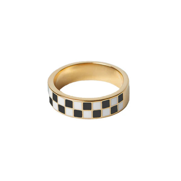 ARGENTO VIVO THE CHECKERED RING