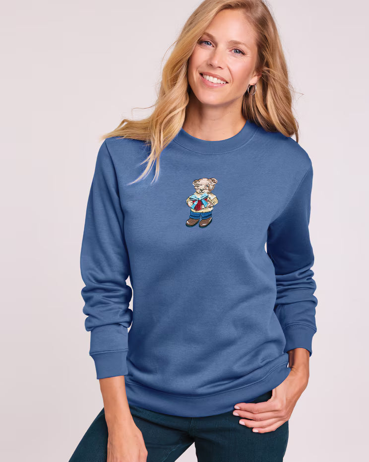 BLAIR Women’s Top Better-Than-Basic Embroidered Sweatshirt (Misses) - x3