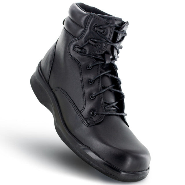 Apexfoot Men's Biomechanical Lace-Up Work Boot - Black