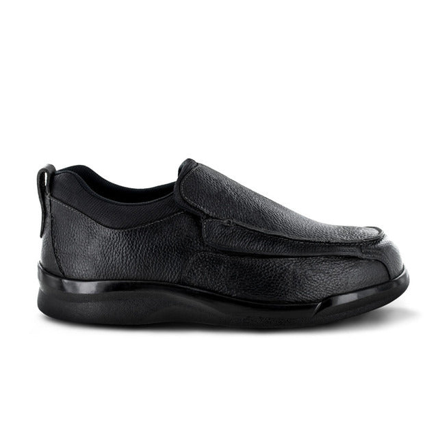 Apexfoot Men's Classic Moc Dress Shoe- Biomechanical - Black