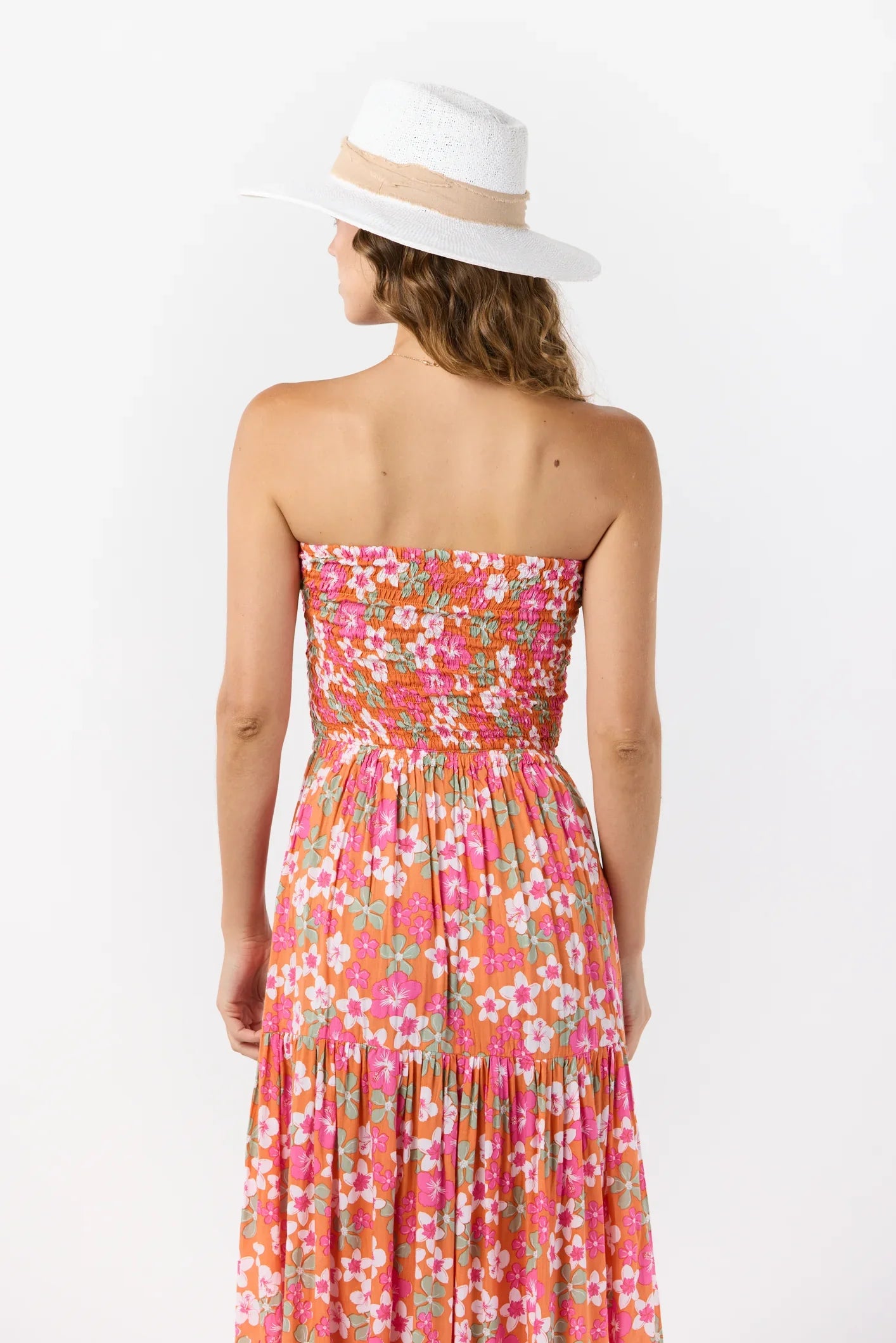 Tiare Hawaii Boracay Maxi Dress - Island Medley Rust