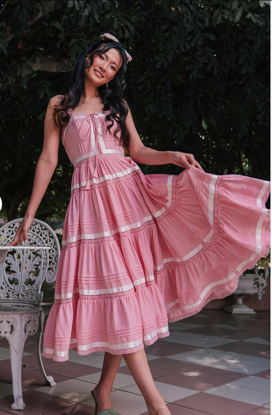 JessaKae Delores Dress - Pink