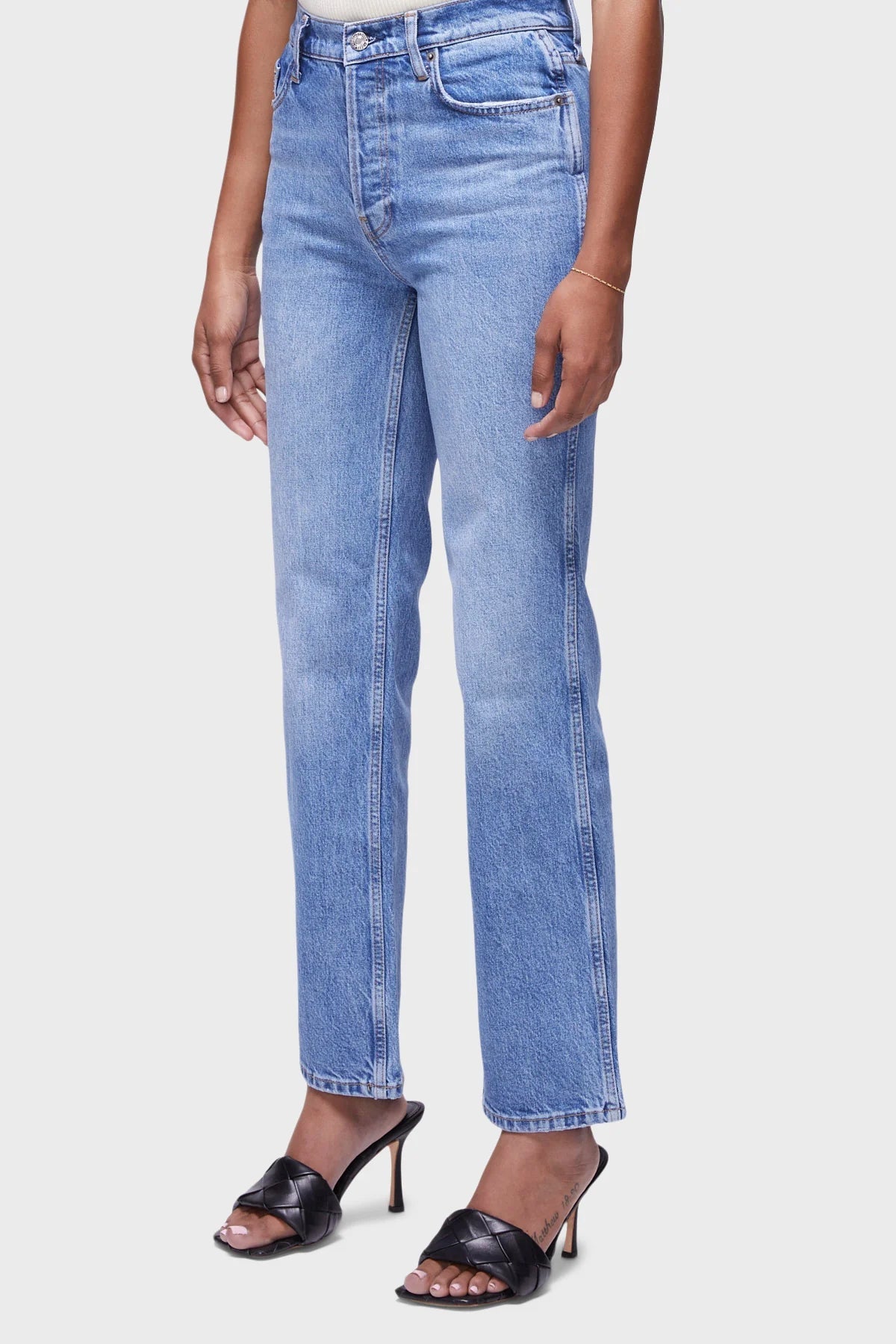 BAILEY/44 Women's DSTLD Women's RLXD Straight Jean
